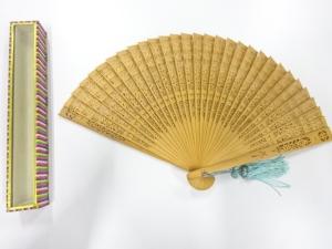 アンティーク　白檀　扇子